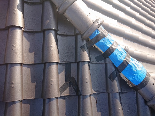 他社さまにて応急処置